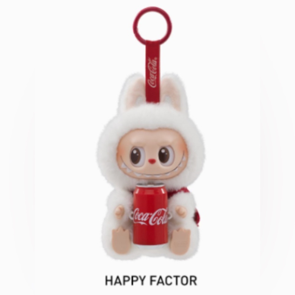 🆕AUTHENTIC SEALED BOX & BAG Labubu Coca-Cola- Happy Factor